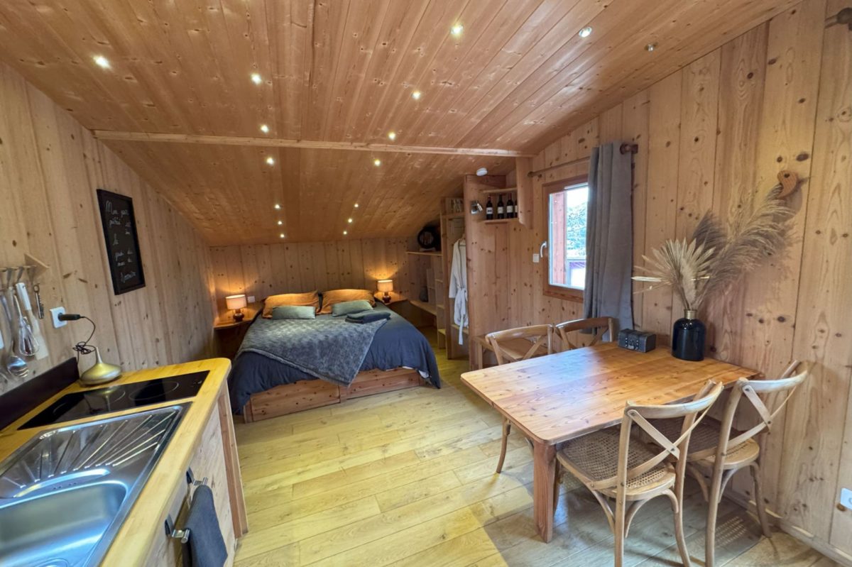 Chalet entre couette et bulles - maisons d'hôtes